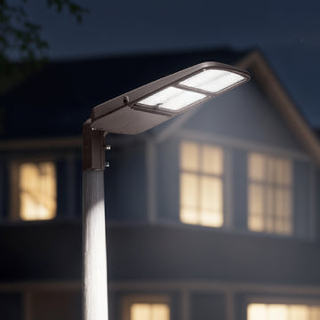 Upgrade your outdoor lighting with our LED Shoebox Light, offering bright, energy-efficient illumination with a long lifespan of 50,000 hours.